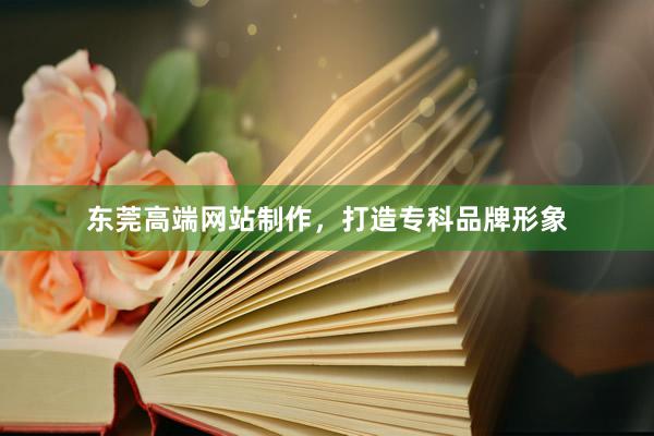 东莞高端网站制作，打造专科品牌形象