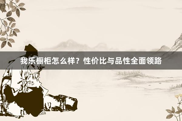 我乐橱柜怎么样？性价比与品性全面领路